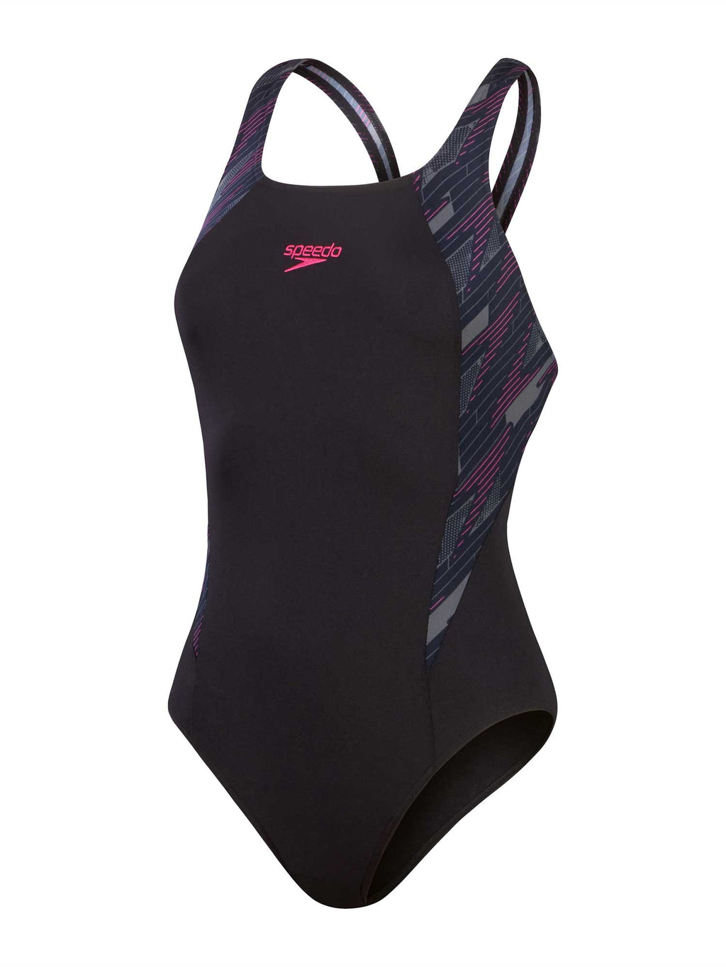 SPEEDO Цял бански WOMENS HYPERBOOM SPLICE MUSCLEBACK