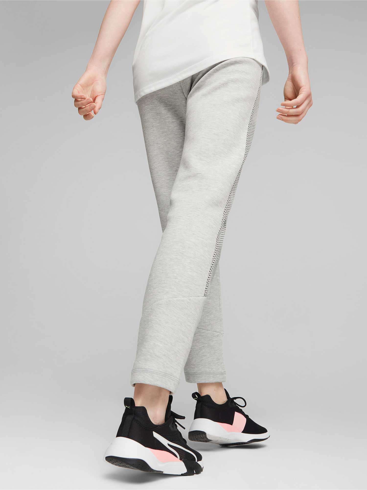 PUMA Спортно долнище EVOSTRIPE High-Waist Pants