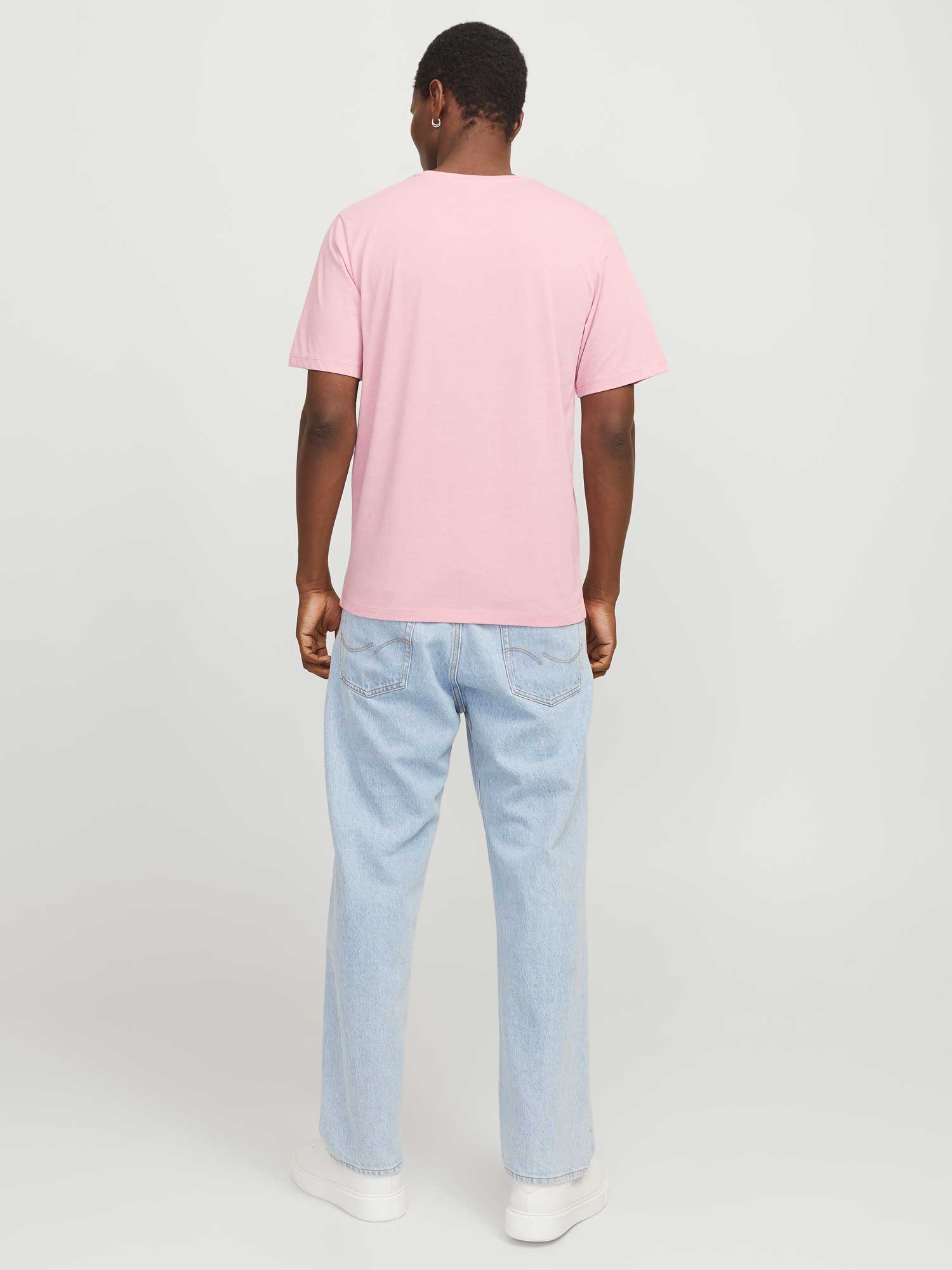 JACK & JONES Тениска JJELOGO TEE SS O-NECK 2 COL SS25 SN