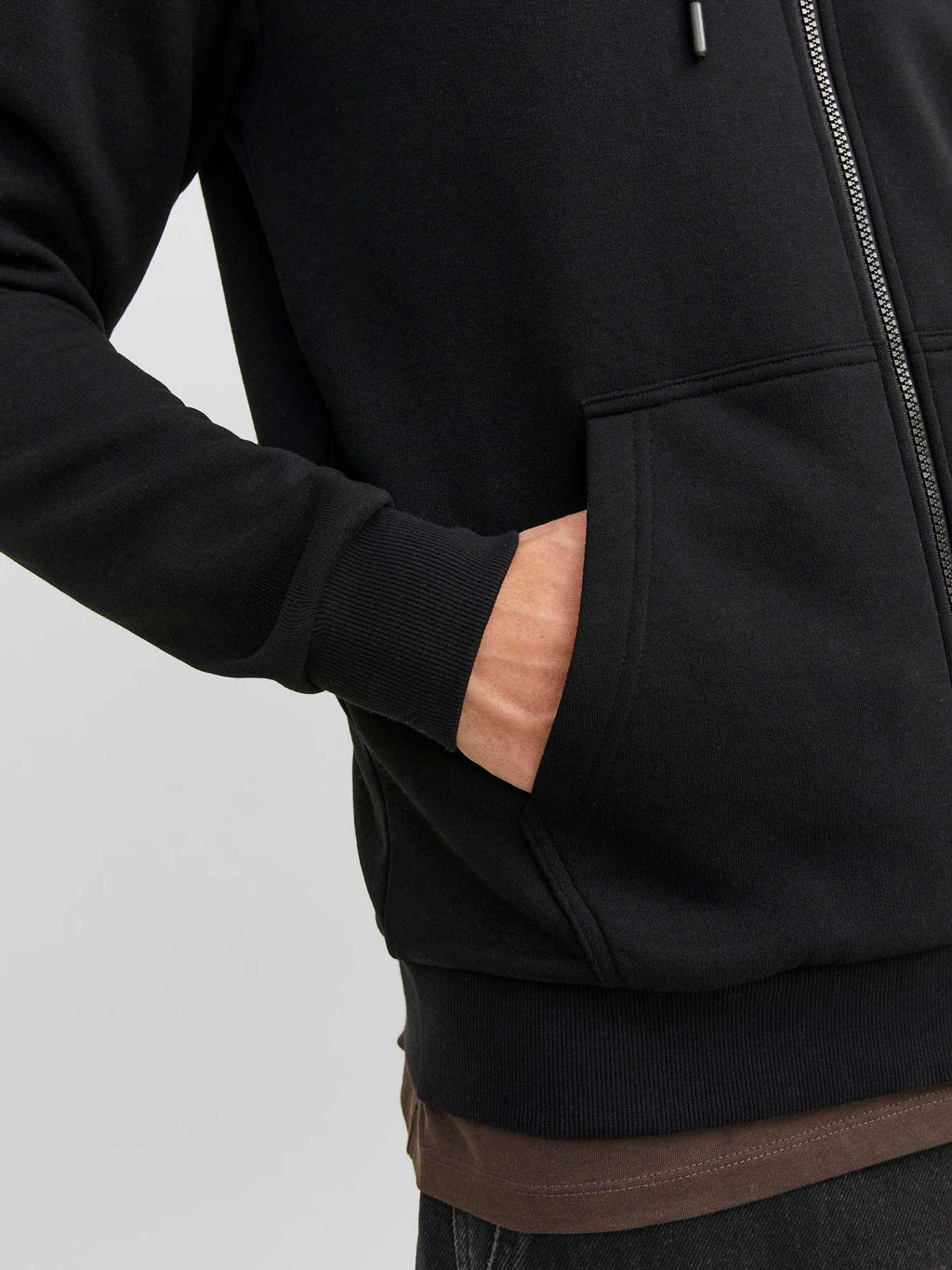 JACK & JONES Суитшърт JJEBRADLEY SWEAT ZIP HOOD NOOS