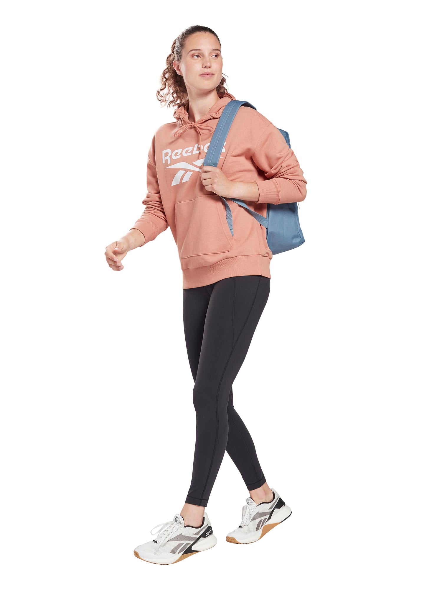 REEBOK Суитшърт Identity Logo French Terry