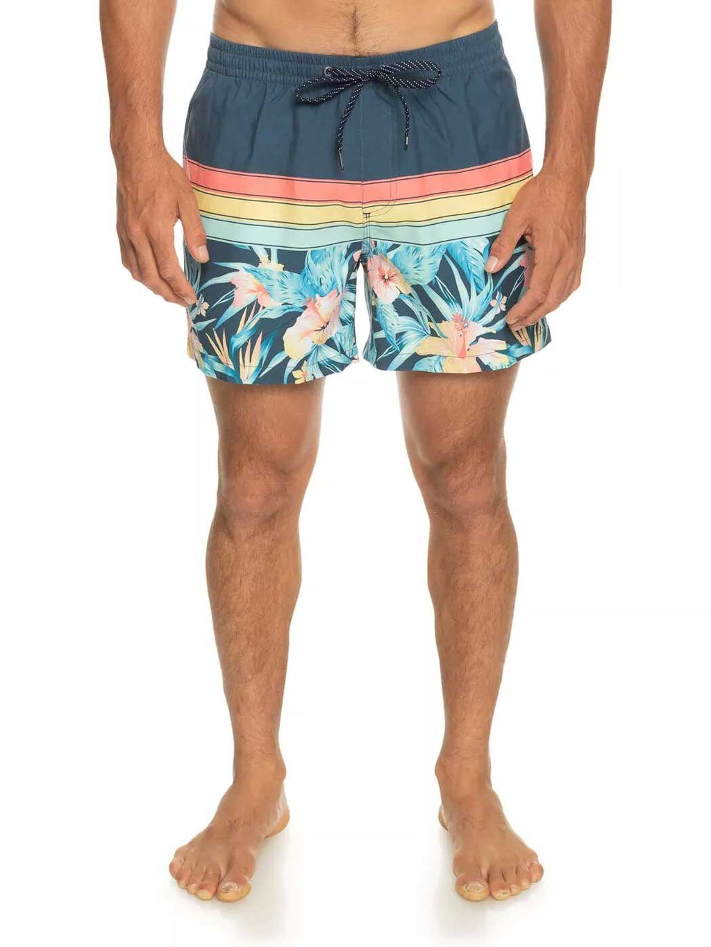QUIKSILVER Плувни шорти SPORT FLORAL VOLLEY 15