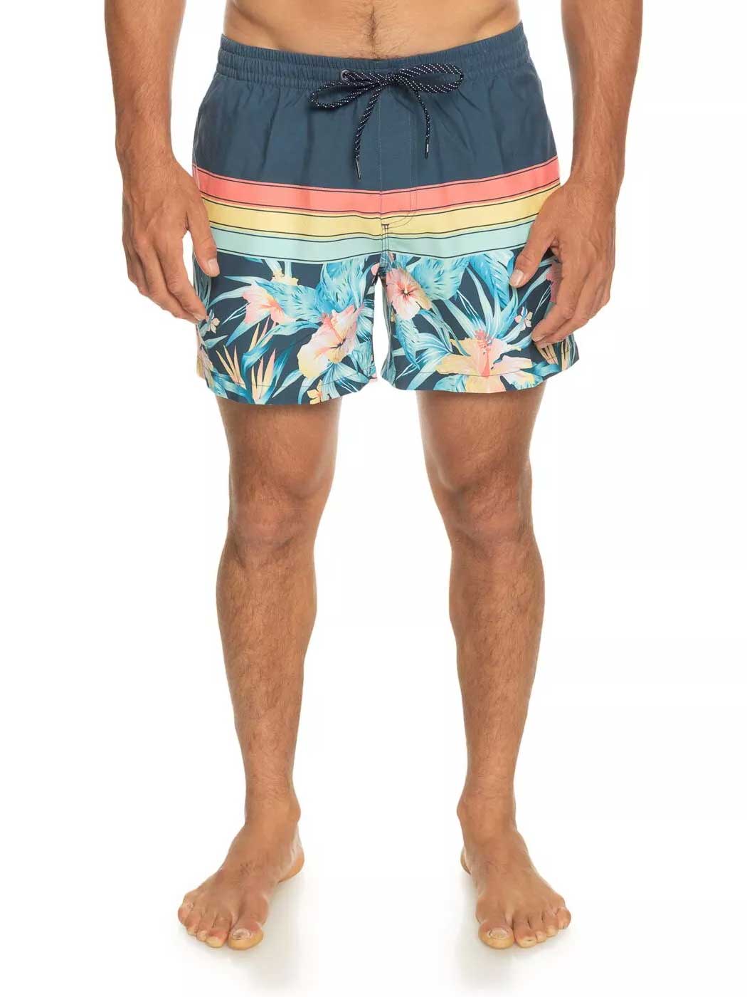 QUIKSILVER Плувни шорти SPORT FLORAL VOLLEY 15