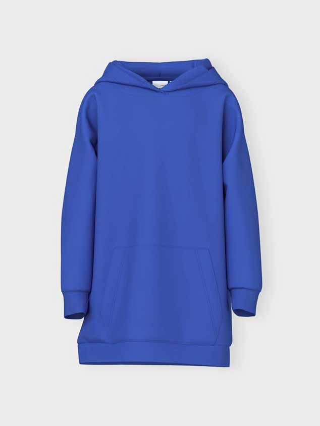NAME IT Суитшърт NKFVILU LS LONG SWEAT WH BRU O1
