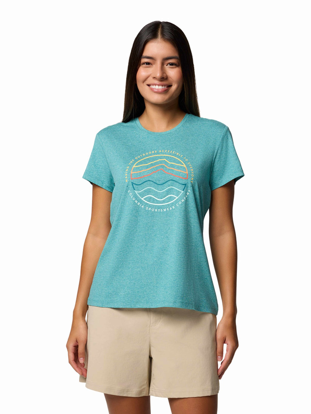 COLUMBIA Тениска Sloan Ridge Graphic SS Tee