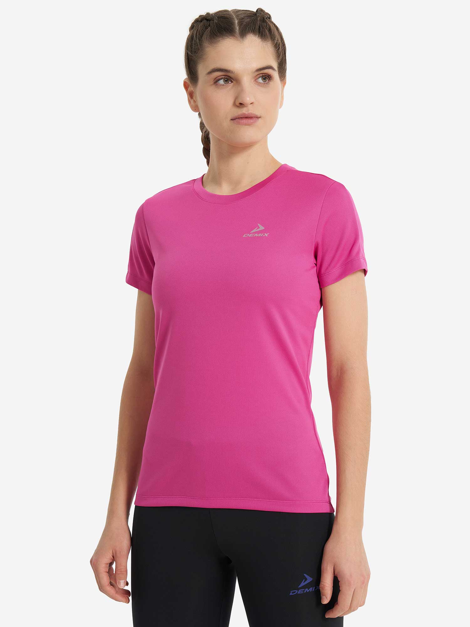 DEMIX Тениска W D Running AA SS T-shirt