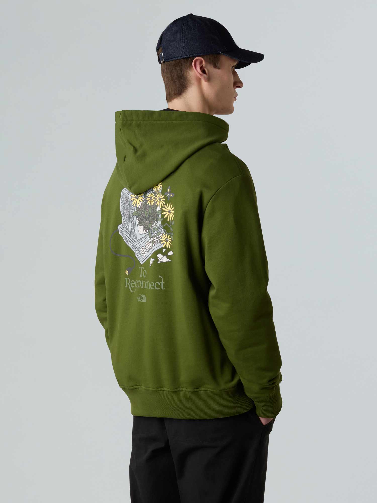 THE NORTH FACE Суитшърт M CONNECT RELAXED HOODED SWEATSHIRT