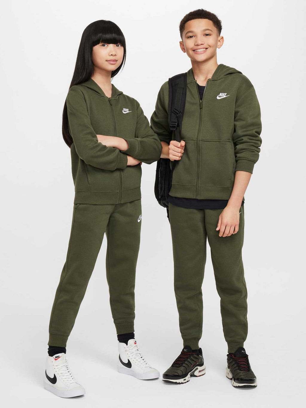 NIKE Спортен екип K NSW CLUB FLC FZ TRACKSUIT