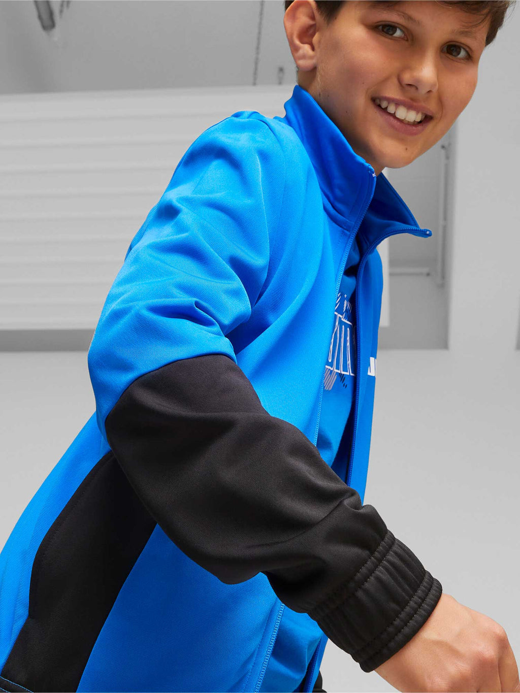 PUMA Спортен екип Colorblock Poly Suit cl B