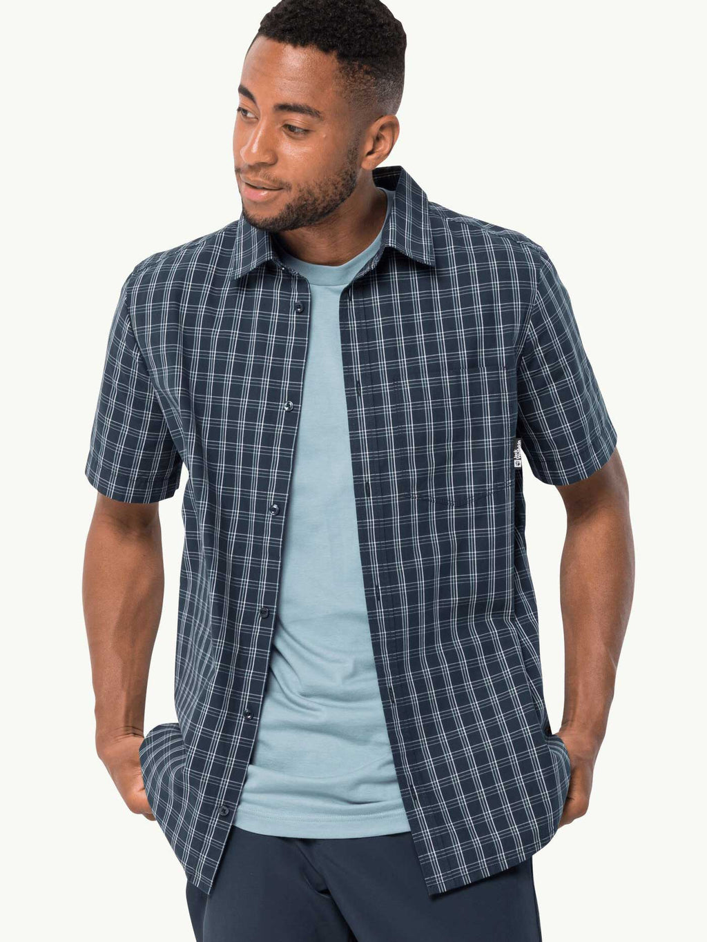 JACK WOLFSKIN Риза HOT SPRINGS SHIRT M