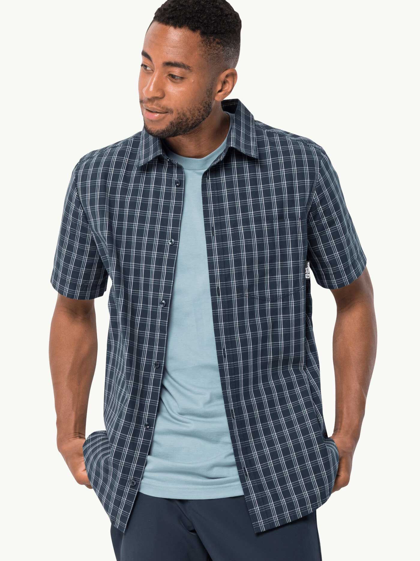 JACK WOLFSKIN Риза HOT SPRINGS SHIRT M