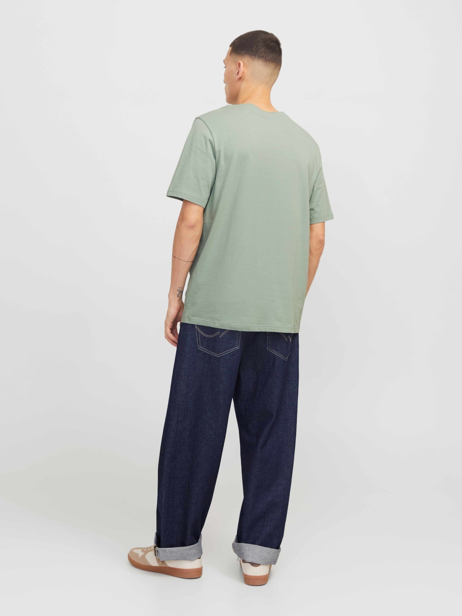 JACK & JONES Тениска JJCOLTON TEE SS CREW NECK LN