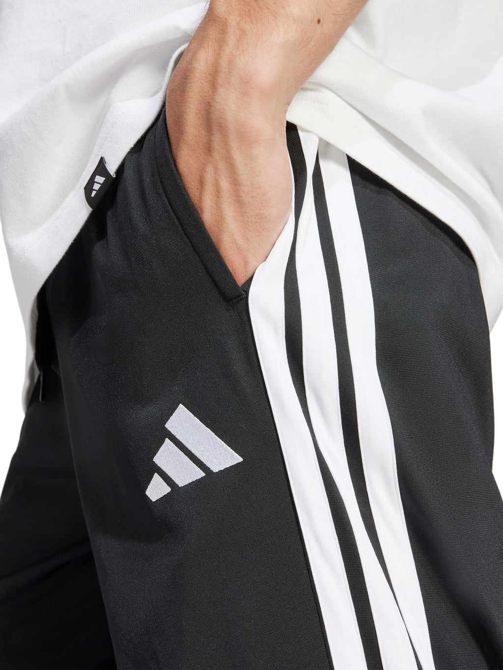 ADIDAS SPORTSWEAR Спортно долнище 3-Stripes Tricot Regular-Fit Open