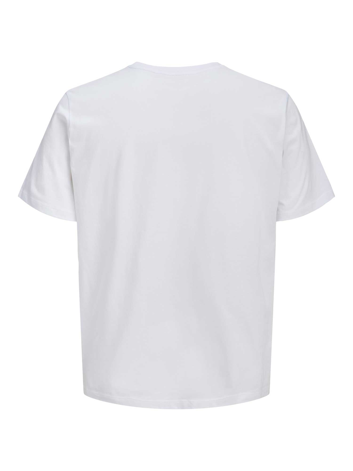 JACK & JONES Тениска JJCOLE PRINT TEE SS CREW NECK