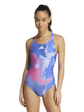 ADIDAS PERFORMANCE Цял бански Tie-Dyed Graphic V-Back Swimsuit