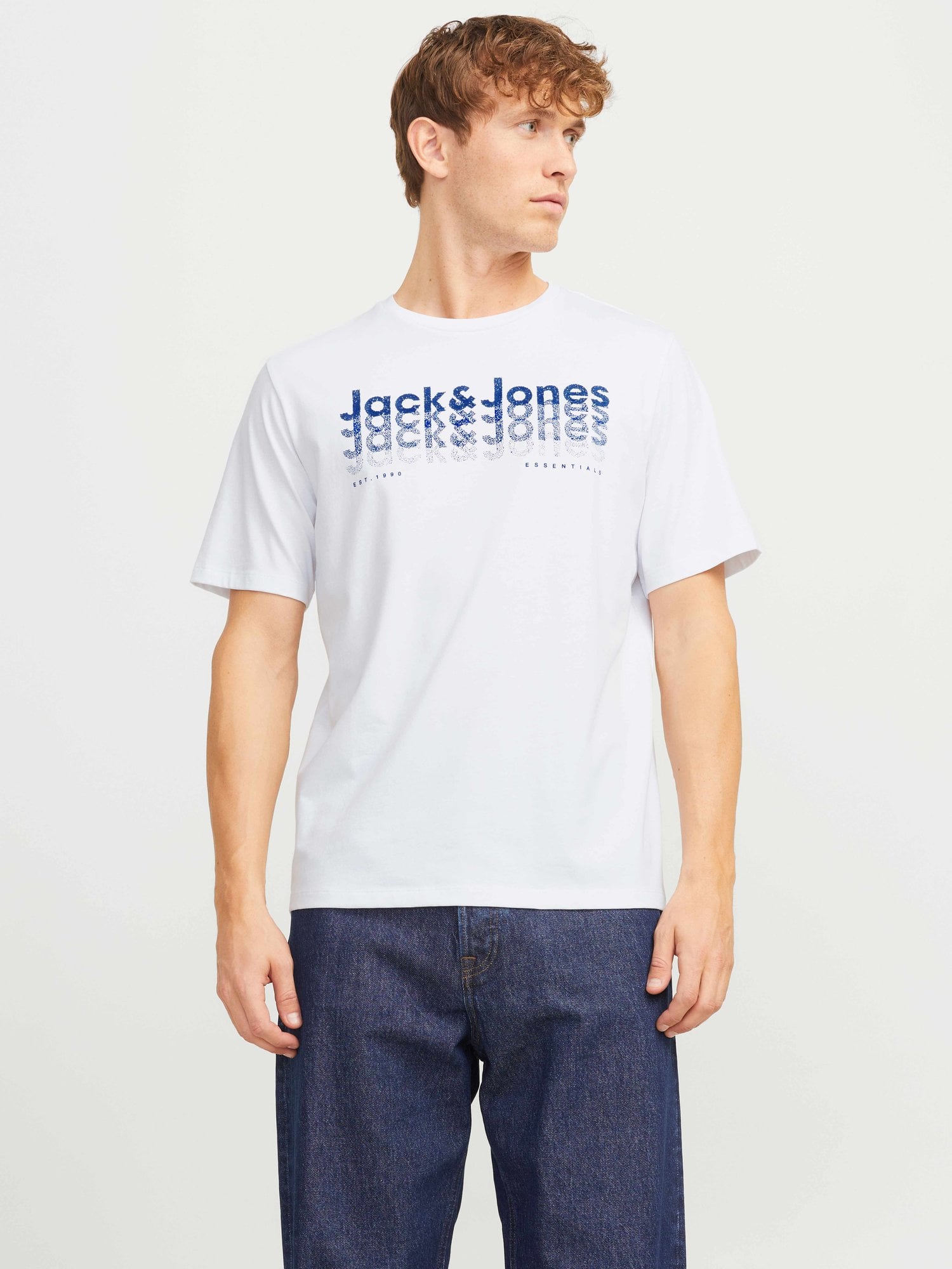 JACK & JONES Тениска JJTEX TEE SS CREW NECK