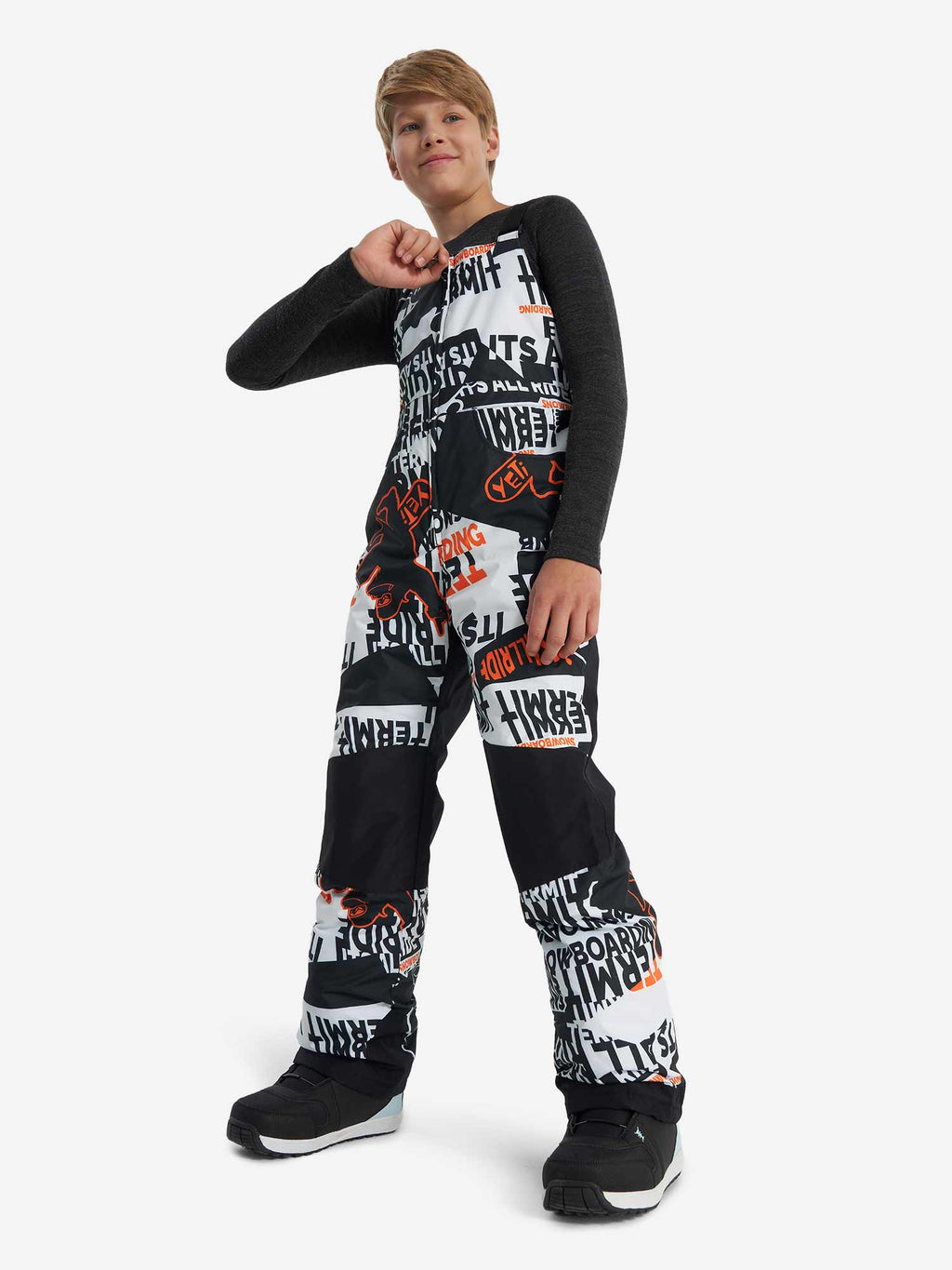 TERMIT Гащеризон Snowbording Boy's Padded Half-overall