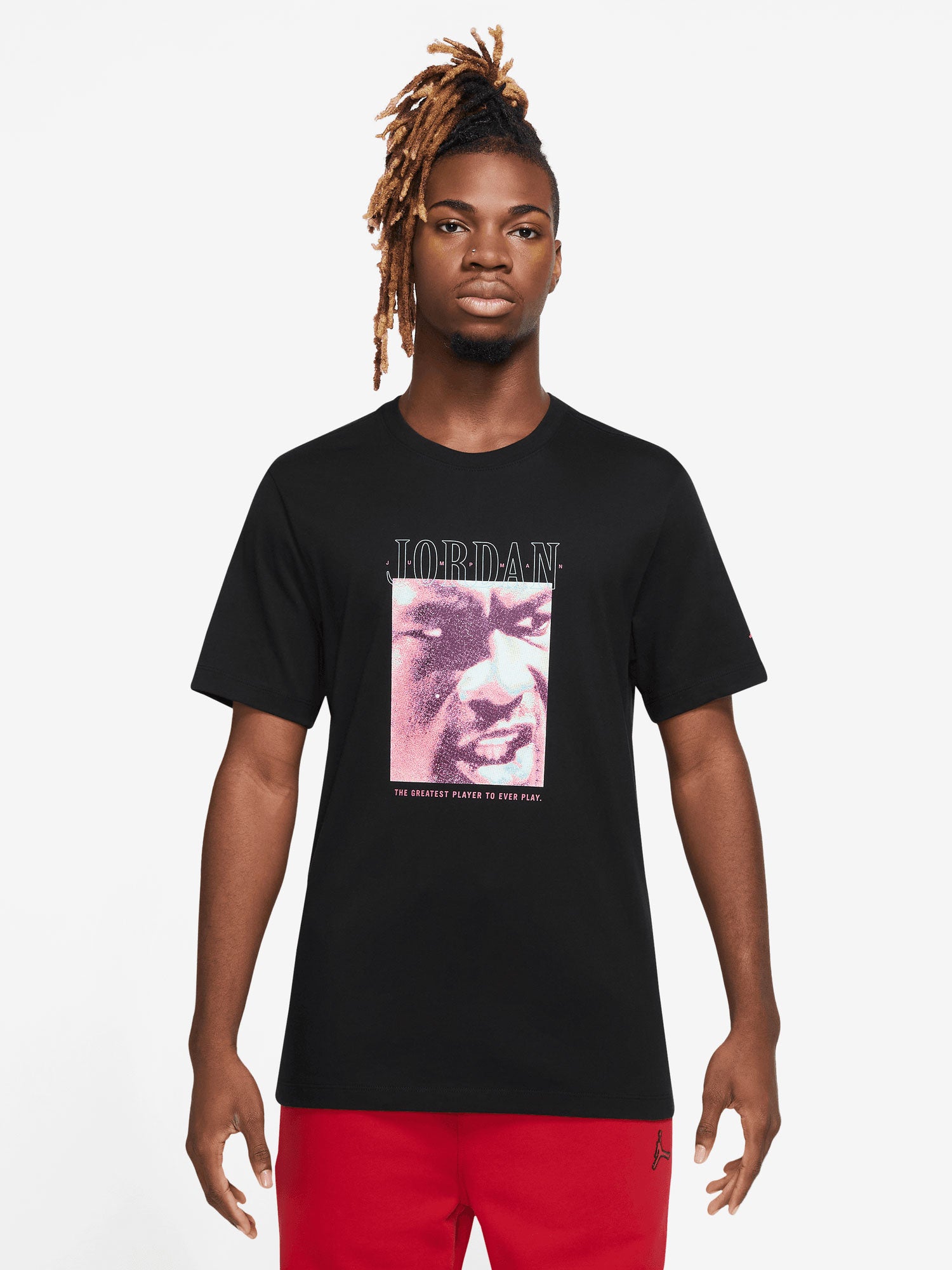 JORDAN Тениска M J BRAND GFX SS CREW 2