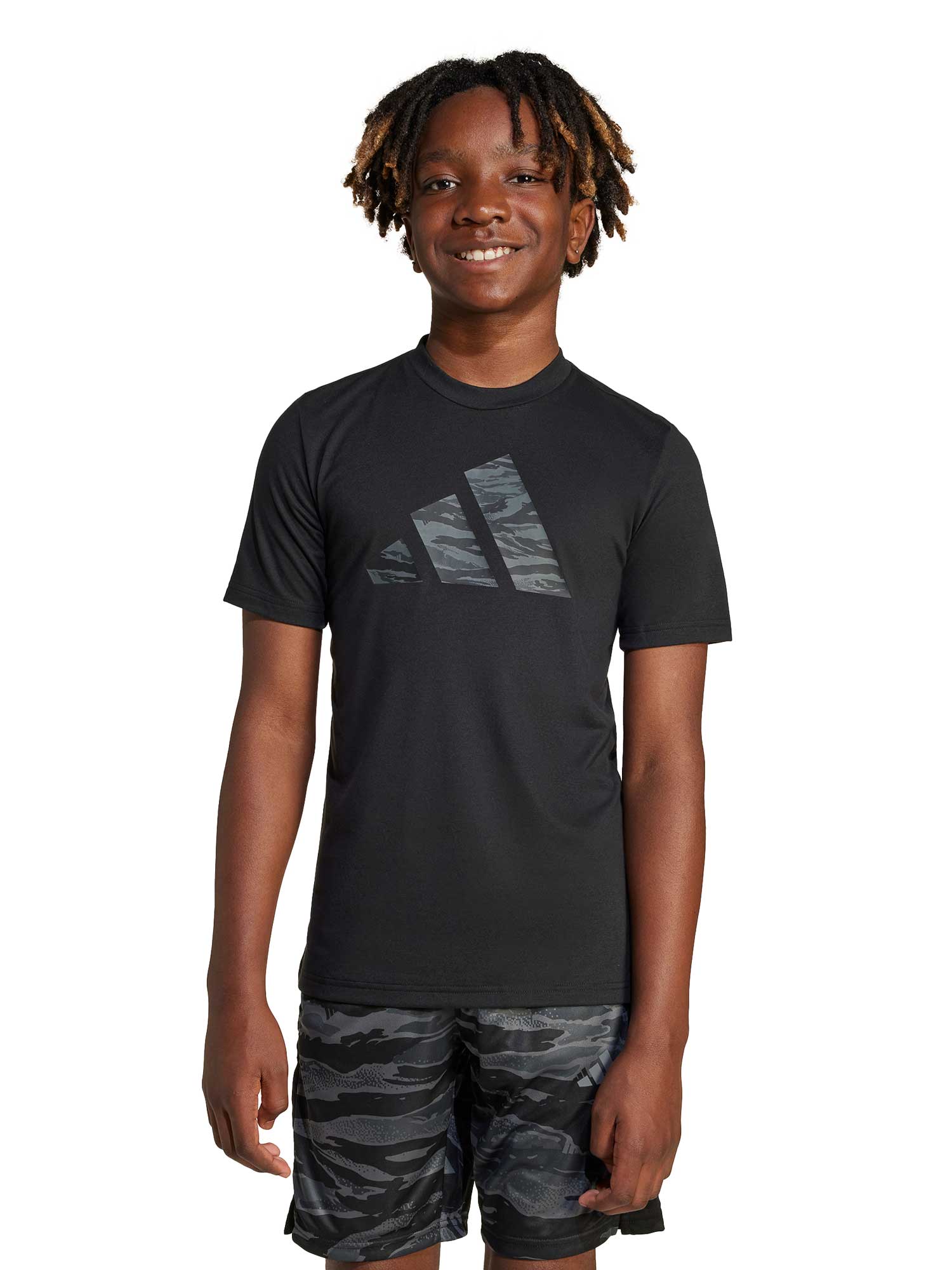 ADIDAS SPORTSWEAR Тениска Training Essentials Camo-Print T-Shirt