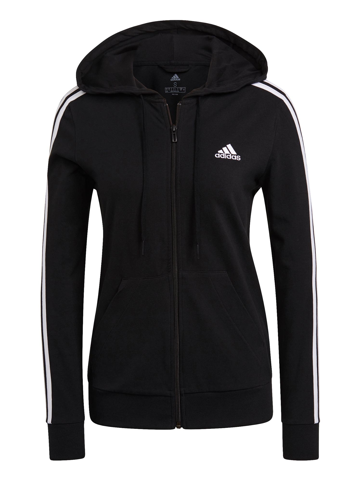 ADIDAS SPORTSWEAR Суитшърт Essentials Single 3-S Full-Zip