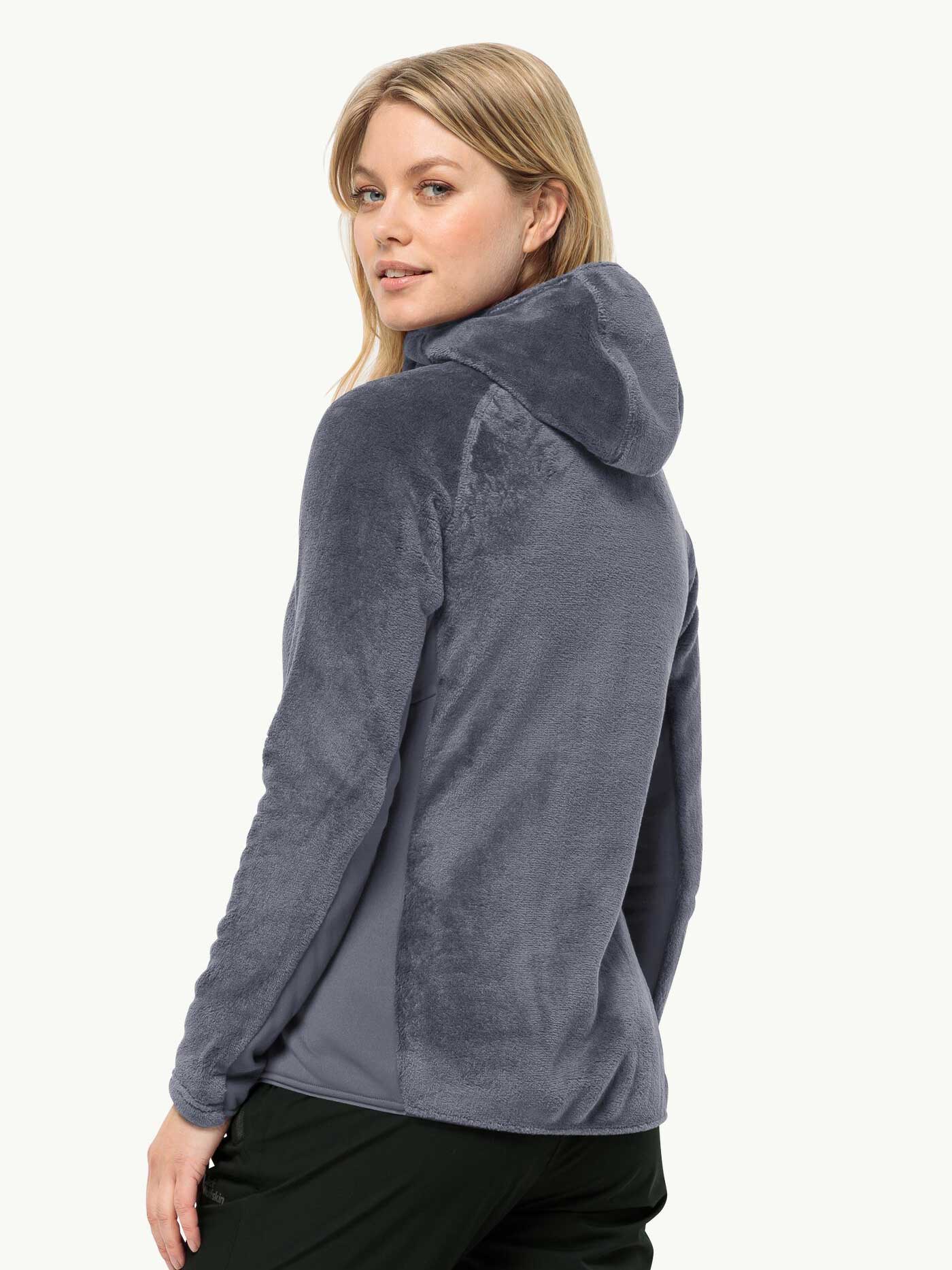 JACK WOLFSKIN Полар ROTWAND HOODED FZ W