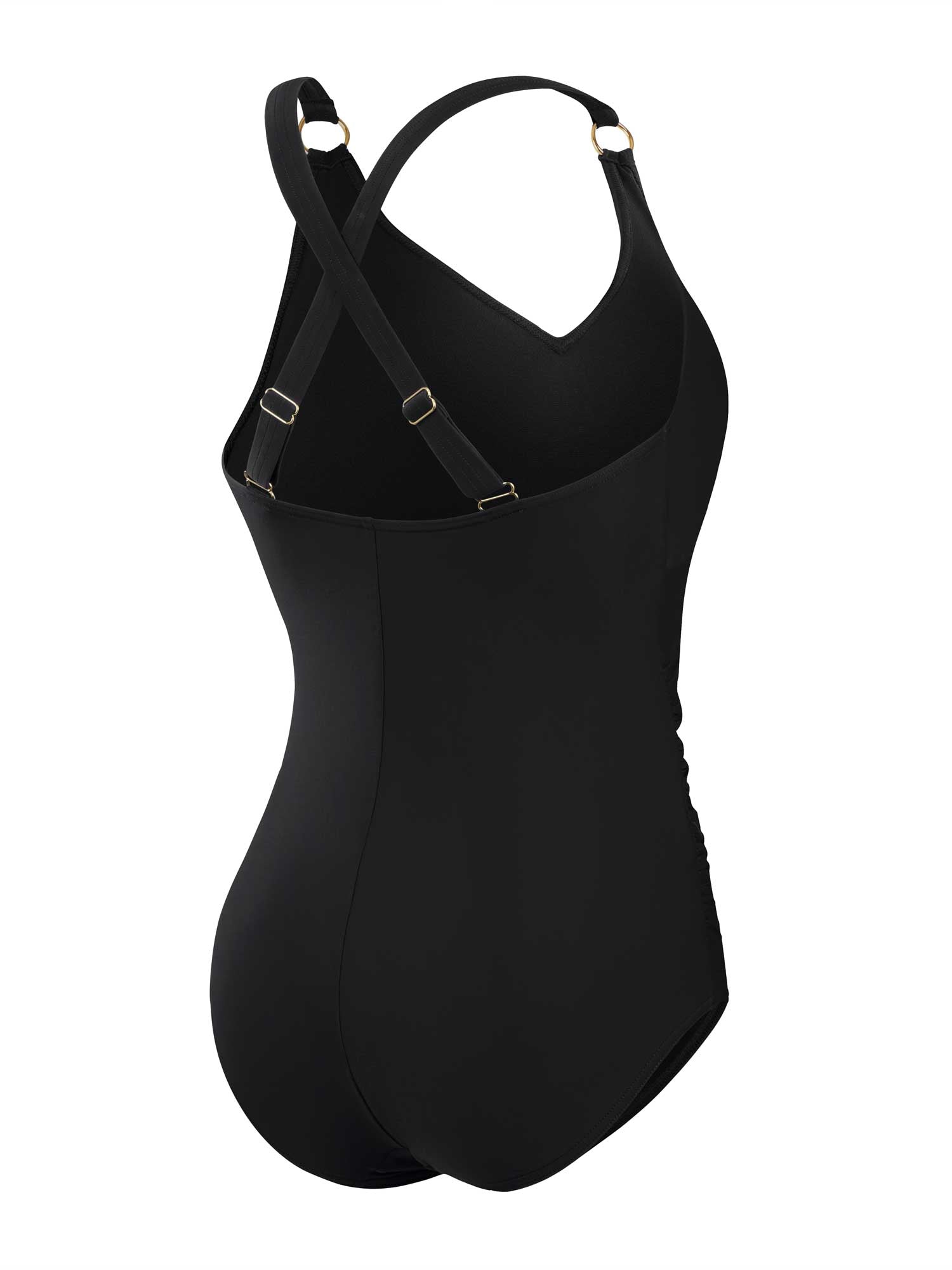SPEEDO Цял бански WOMENS SHAPING V NECK