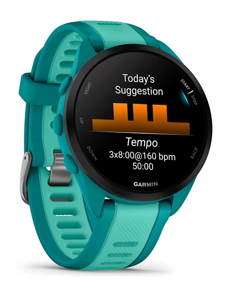 GARMIN GPS Смарт часовник за бягане Forerunner 165 Music
