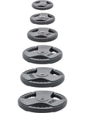 ORION Диск гумиран заоблен 3D - 2 x 2.5 кг