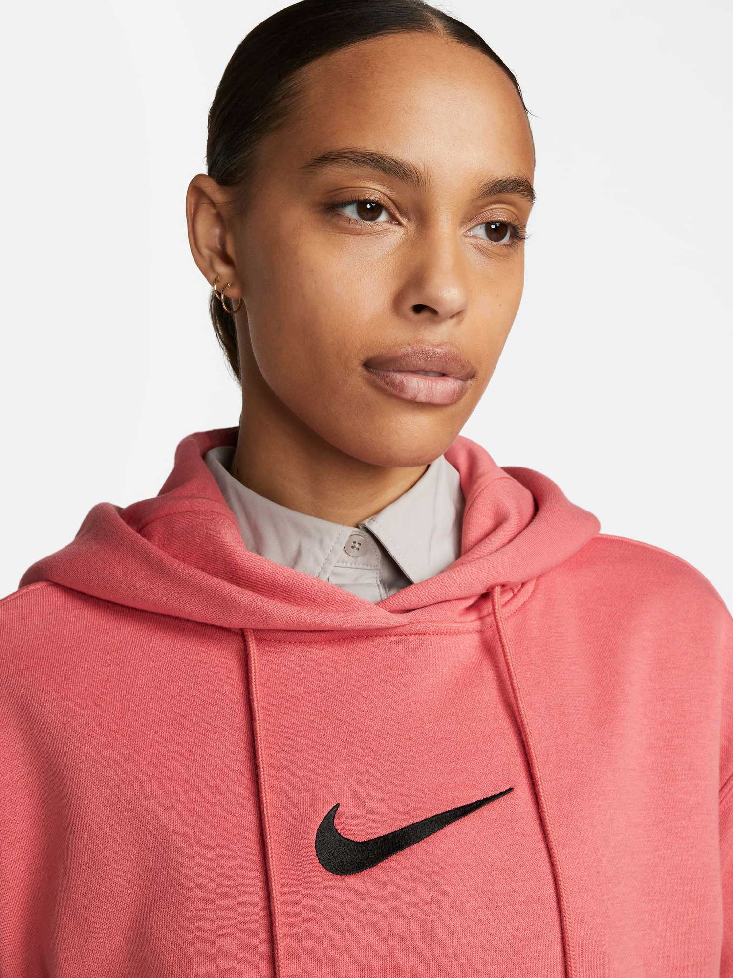 NIKE Суитшърт W NSW FLC OS PO HDY MS