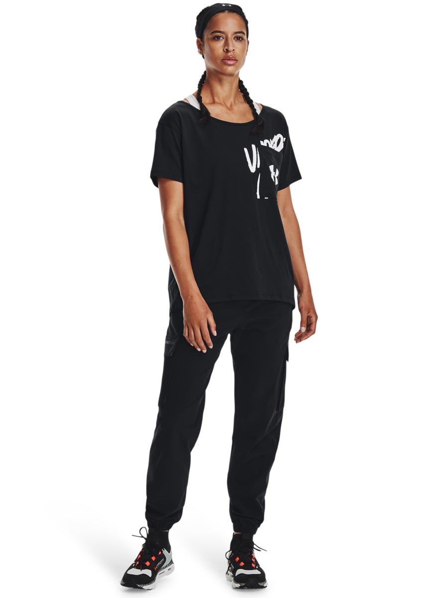UNDER ARMOUR Тениска Lve Overszed Graphic