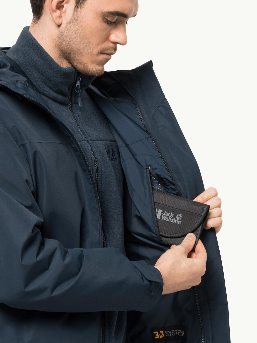 JACK WOLFSKIN Яке TAUBENBERG 3IN1 JKT M