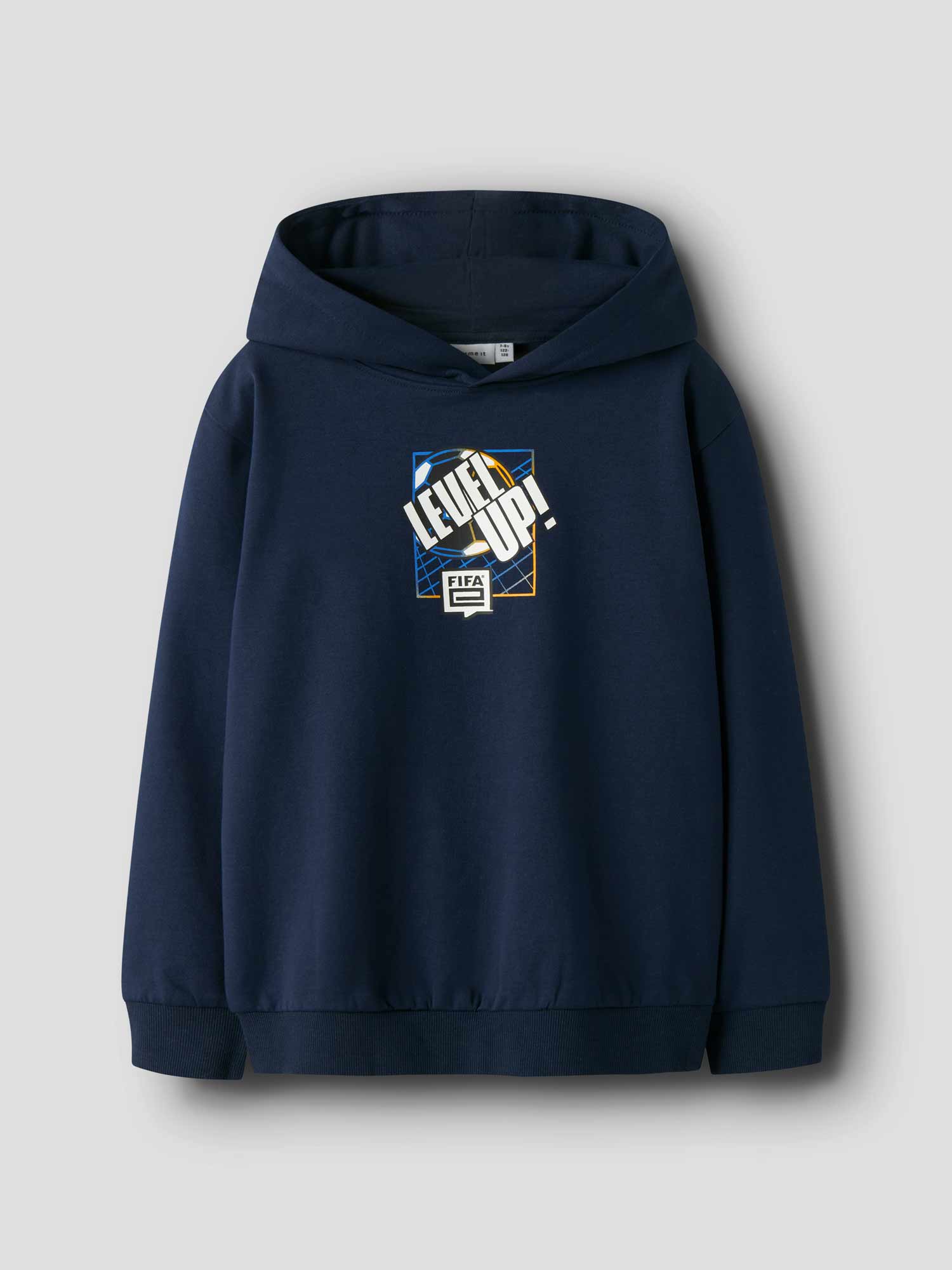 NAME IT Суитшърт NKMONILES FIFAE NREG SWEAT WH BRU VDE