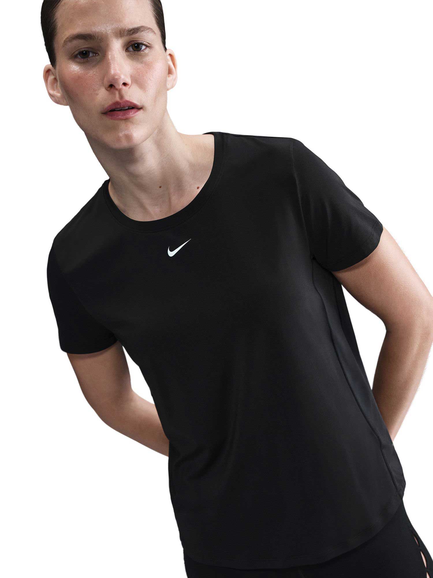 NIKE Тениска W NK ONE CLASSIC DF SS TOP WT