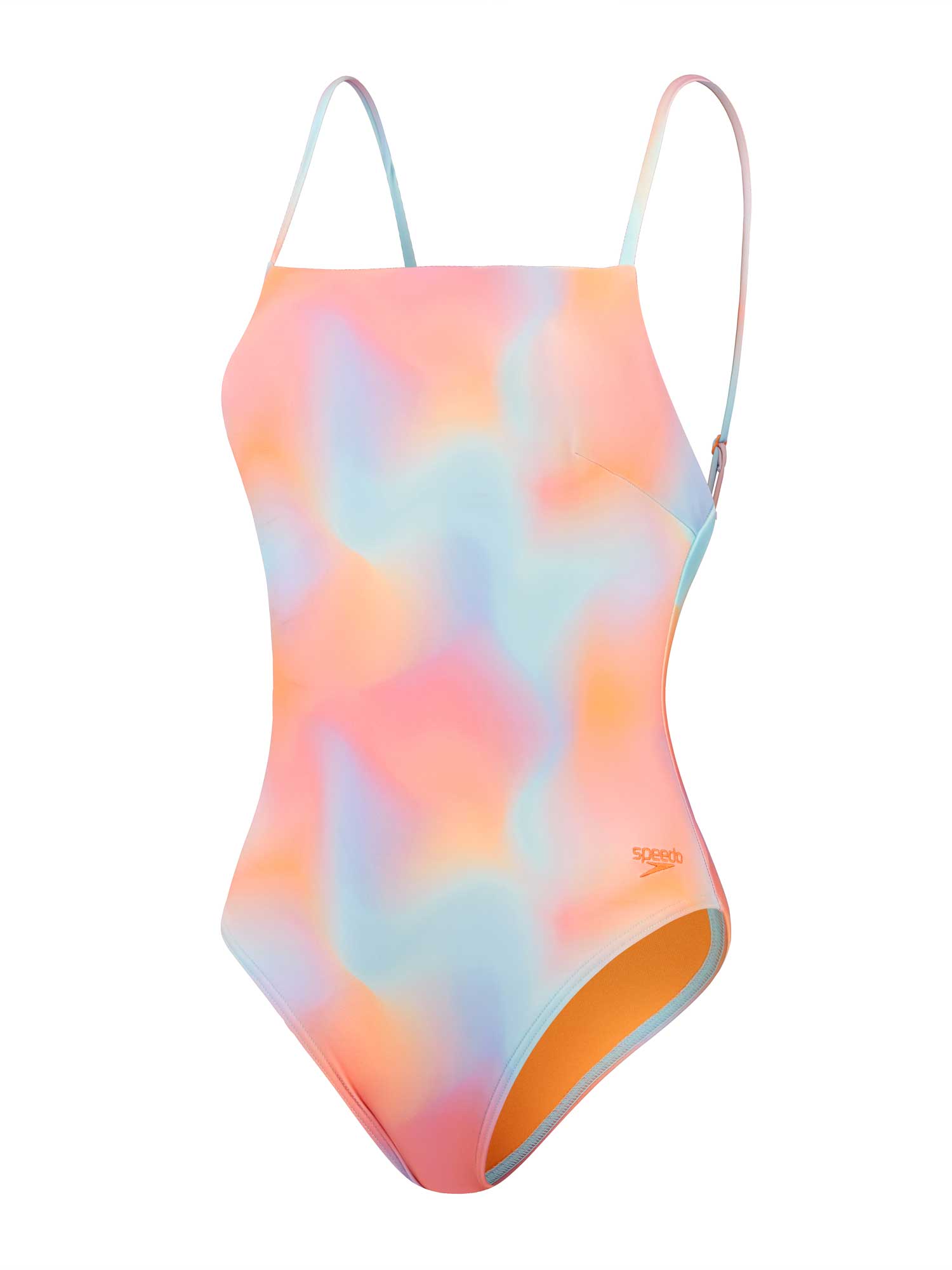 SPEEDO Цял бански WOMENS PRINTED ADJUSTABLE THINSTRAP