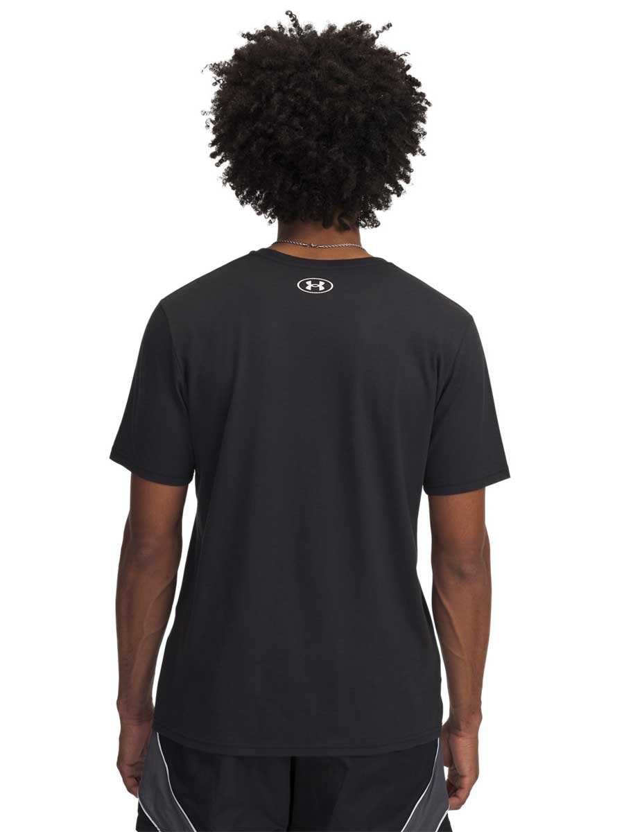 UNDER ARMOUR Тениска M STACKED LOGO SS