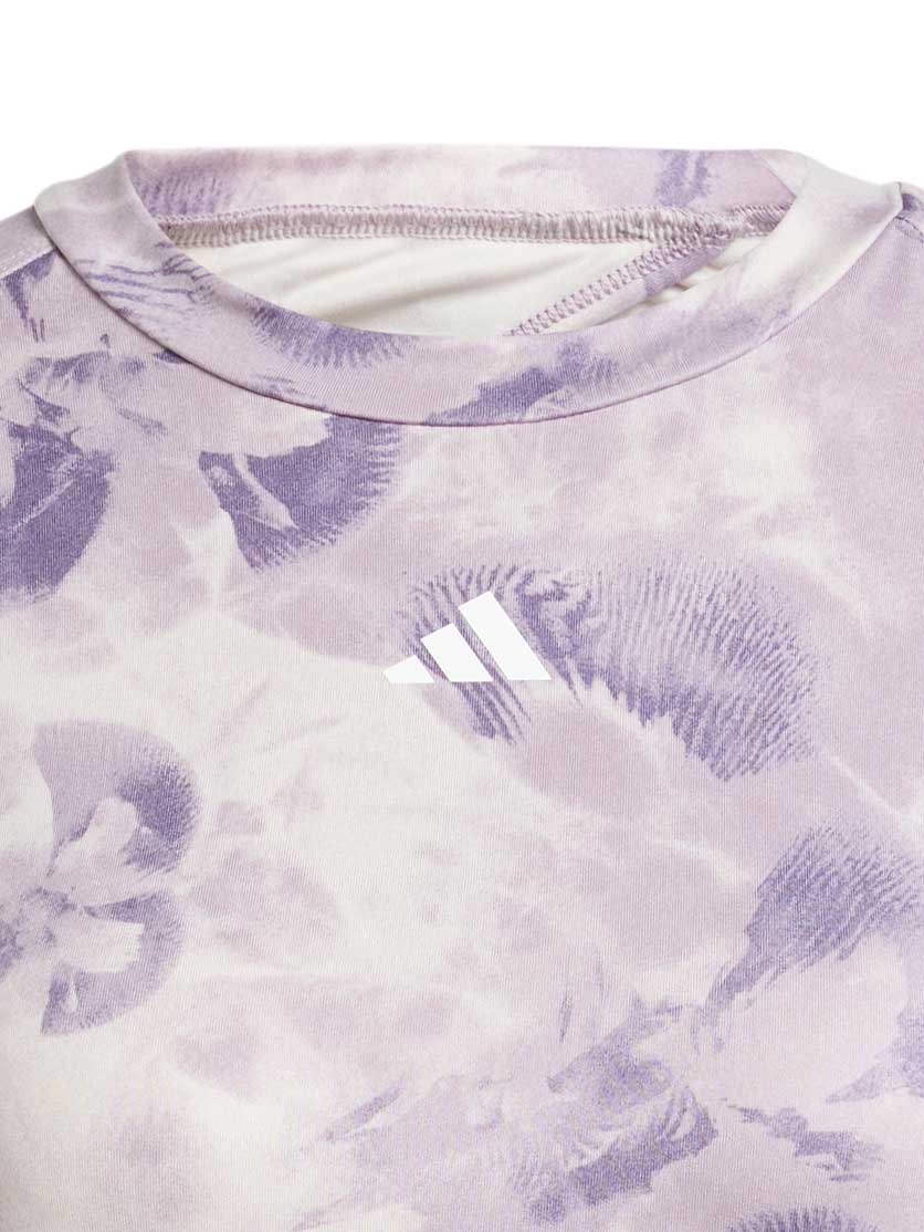 ADIDAS PERFORMANCE Тениска Train Essentials AOP Flower Tie-Dye