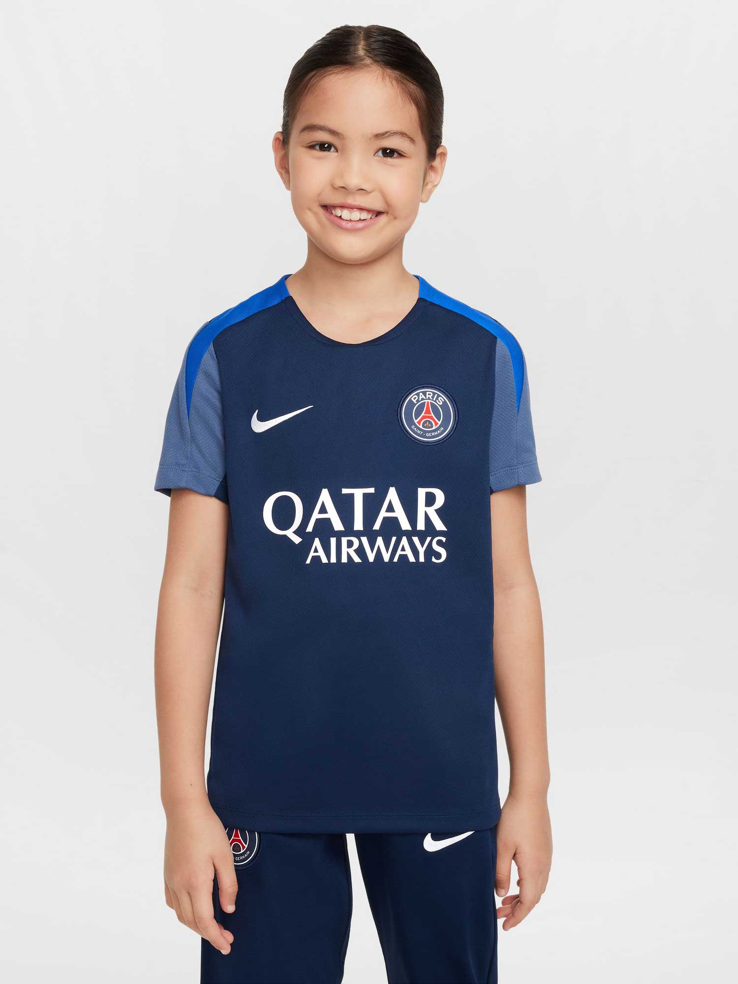 NIKE Тениска PSG Y NK DF STRK SS TOP K