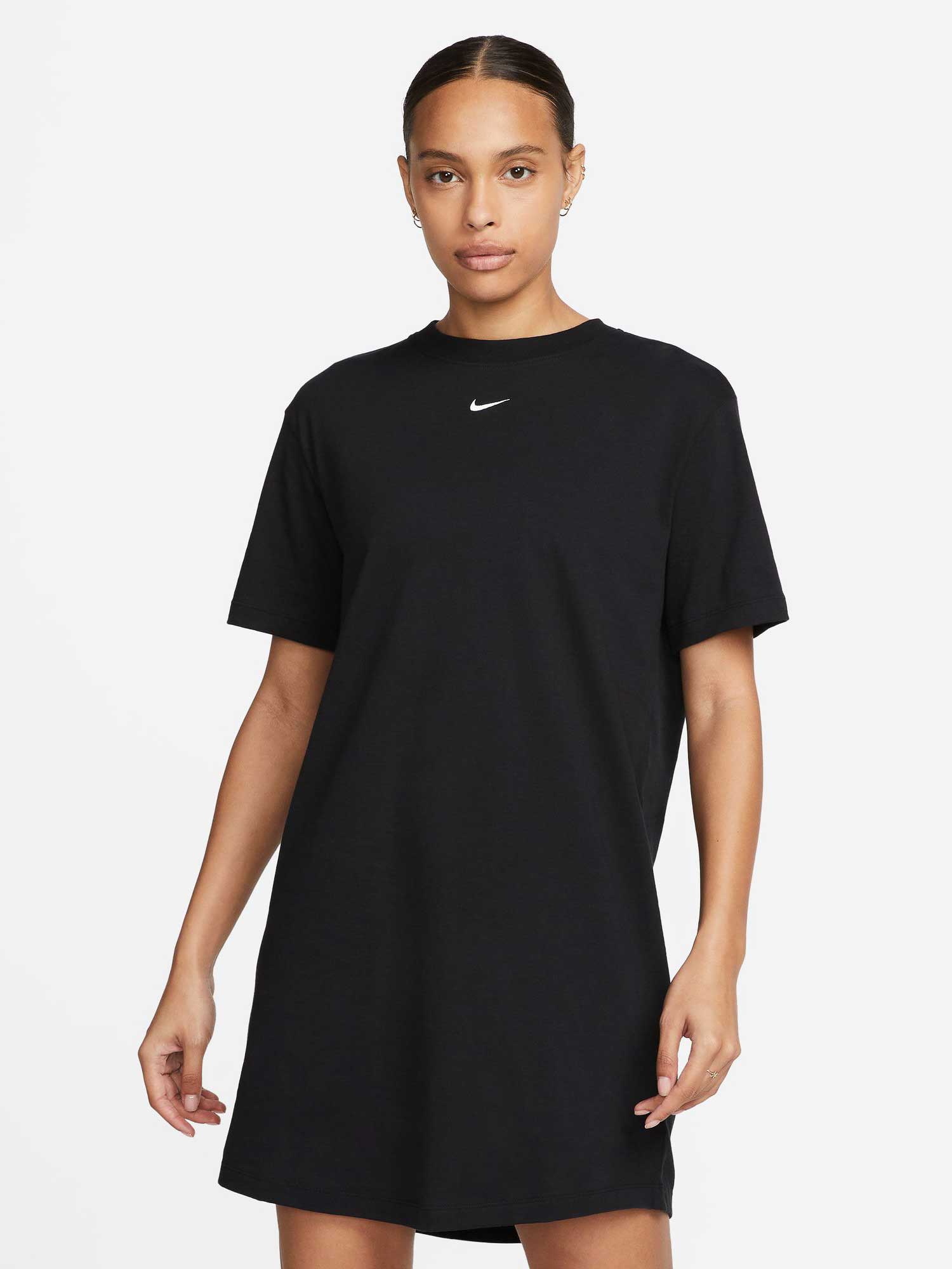 NIKE Рокля W NSW ESSNTL SS DRESS TSHRT