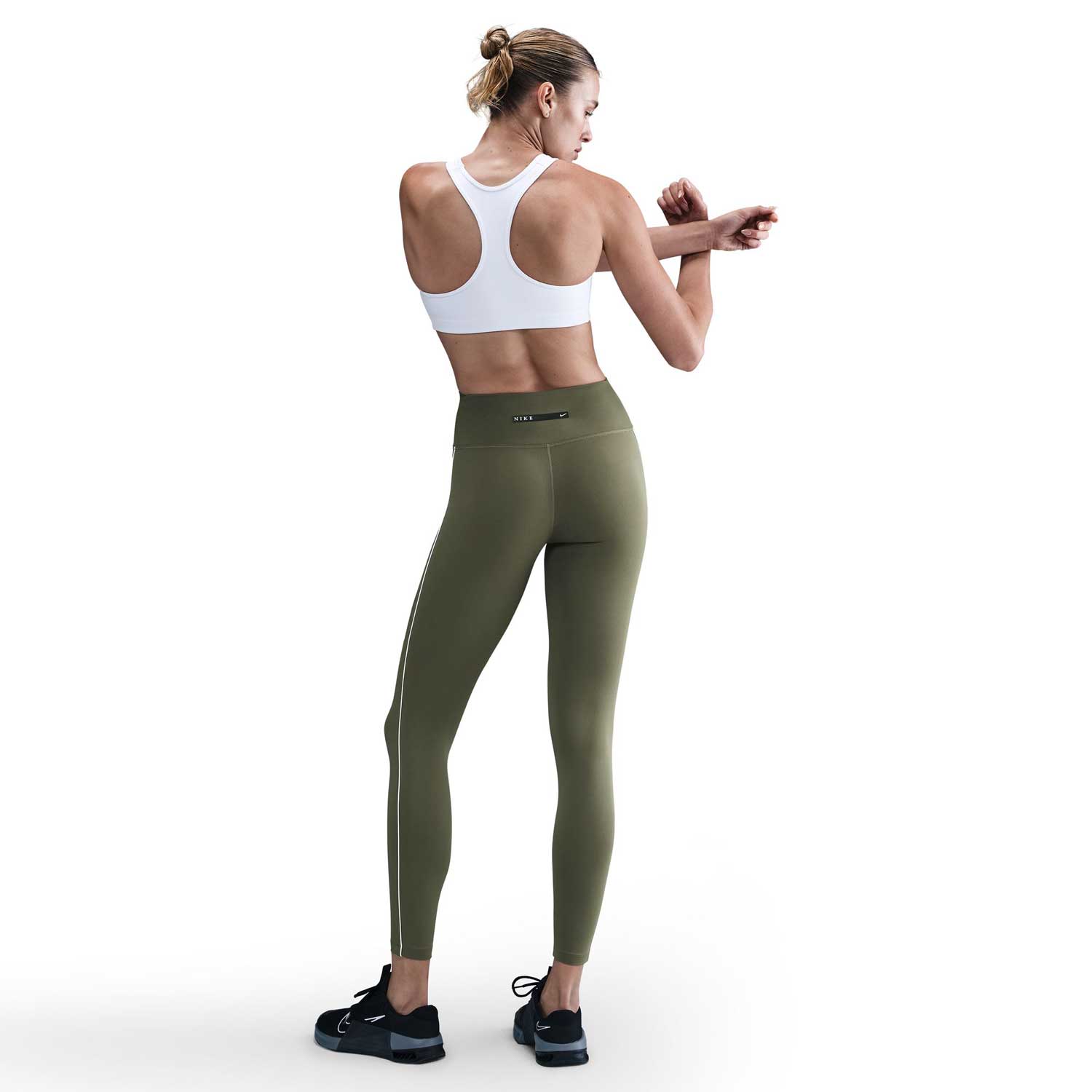 NIKE Клин W NK DF ONE HR TIGHT USM GLS