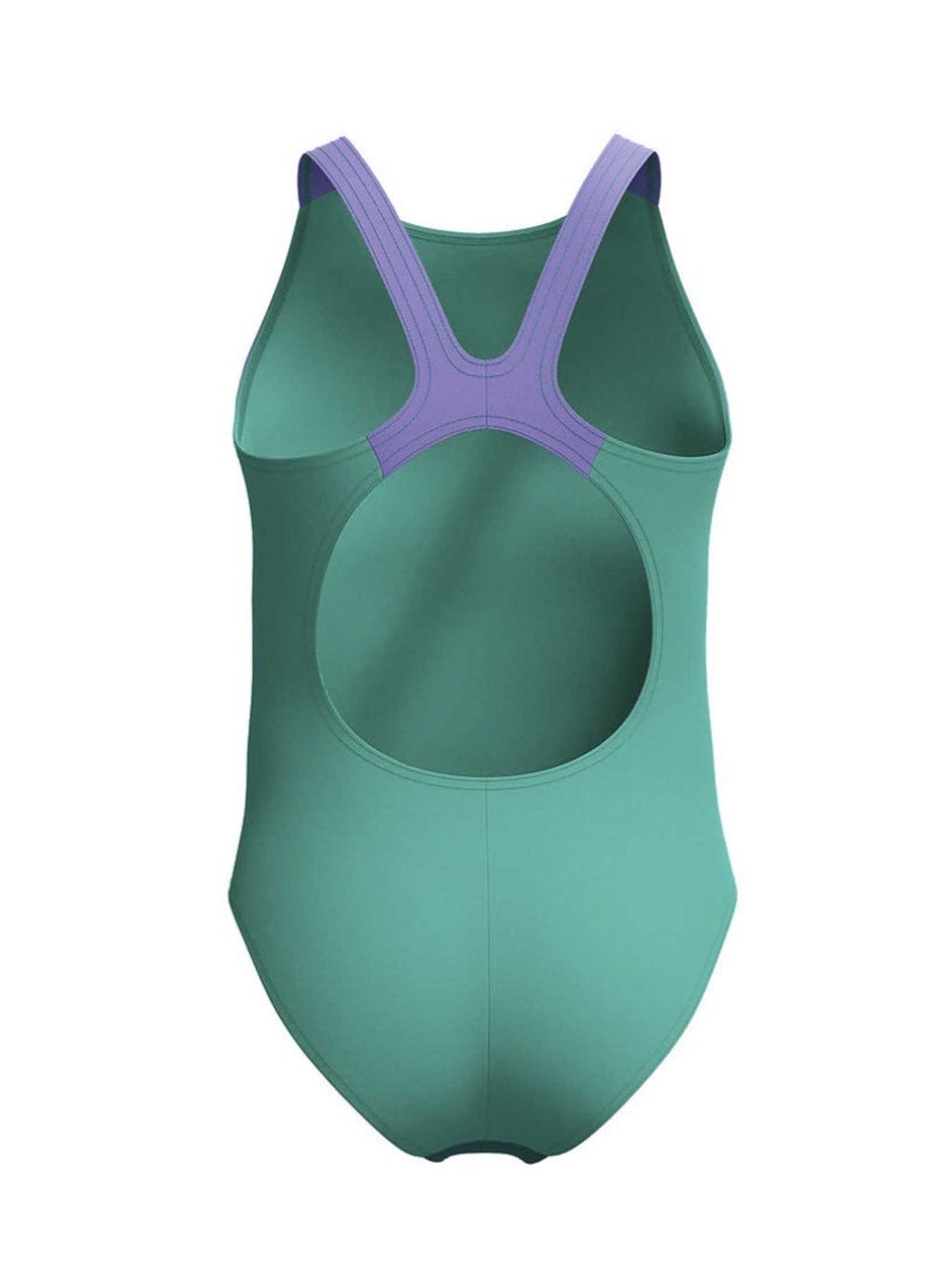 SPEEDO Цял бански GIRLS PRINTED PULSEBACK