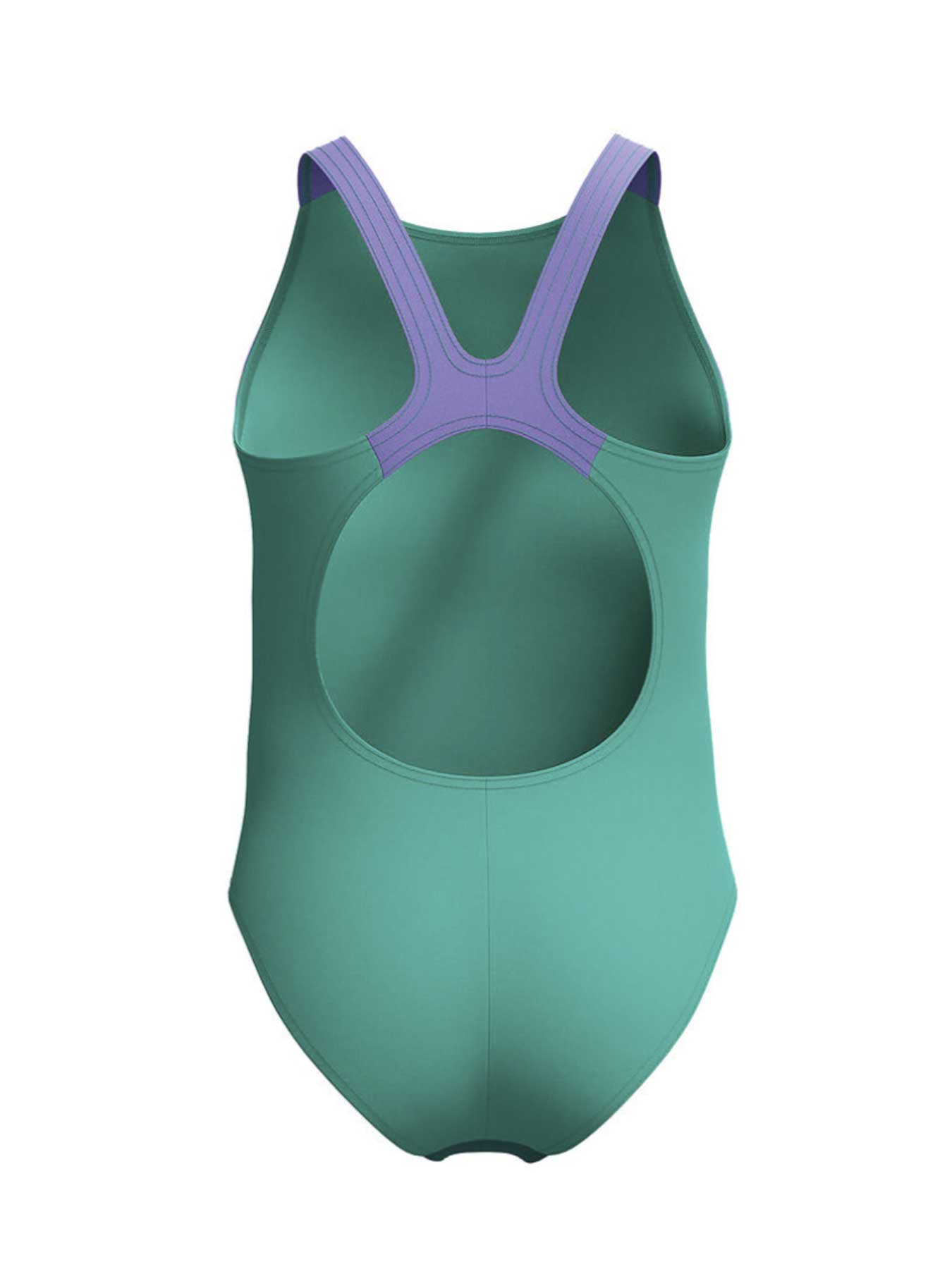 SPEEDO Цял бански GIRLS PRINTED PULSEBACK