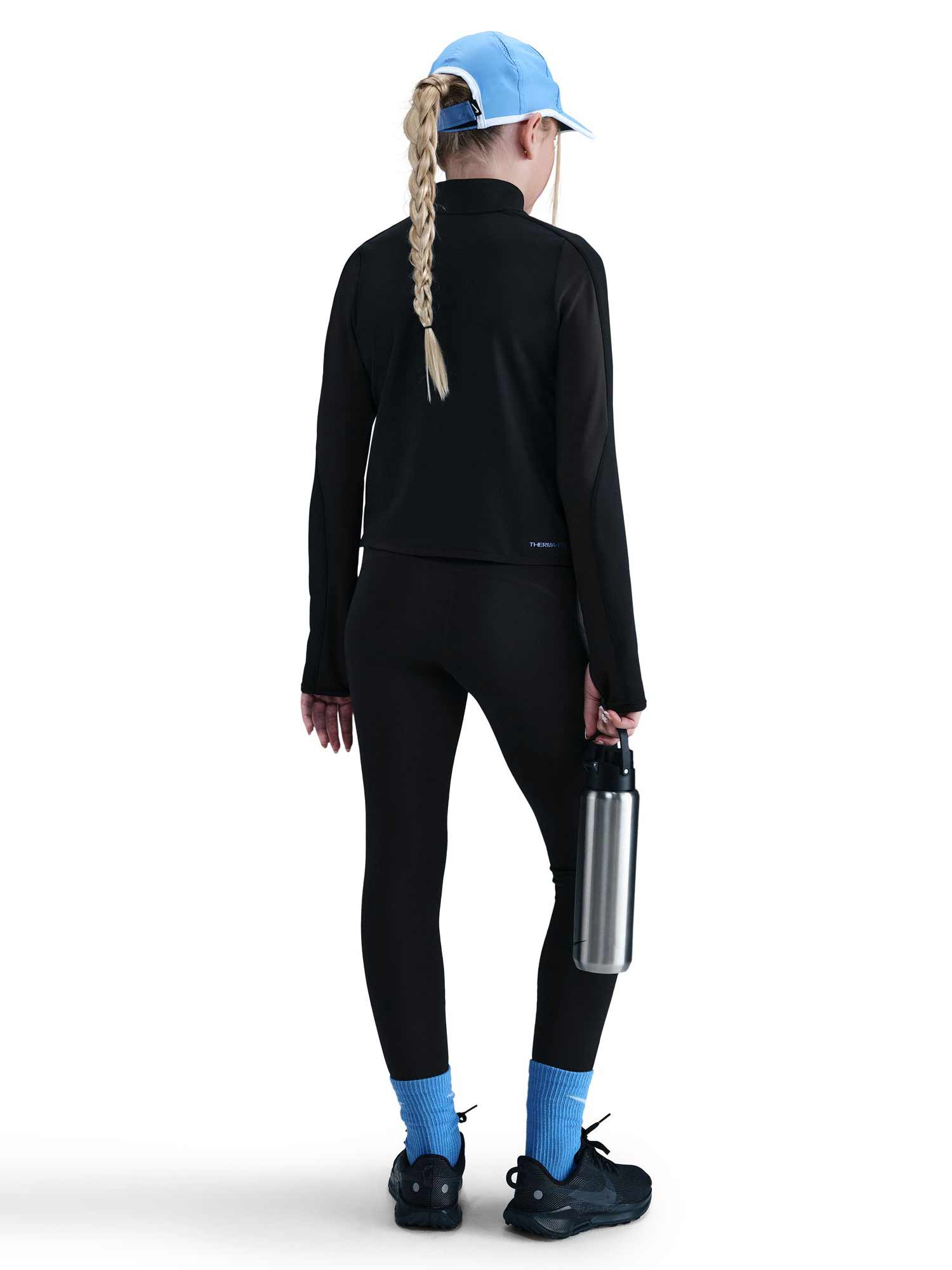 NIKE Блуза G NP TF HZ LS TOP SPORT PACK
