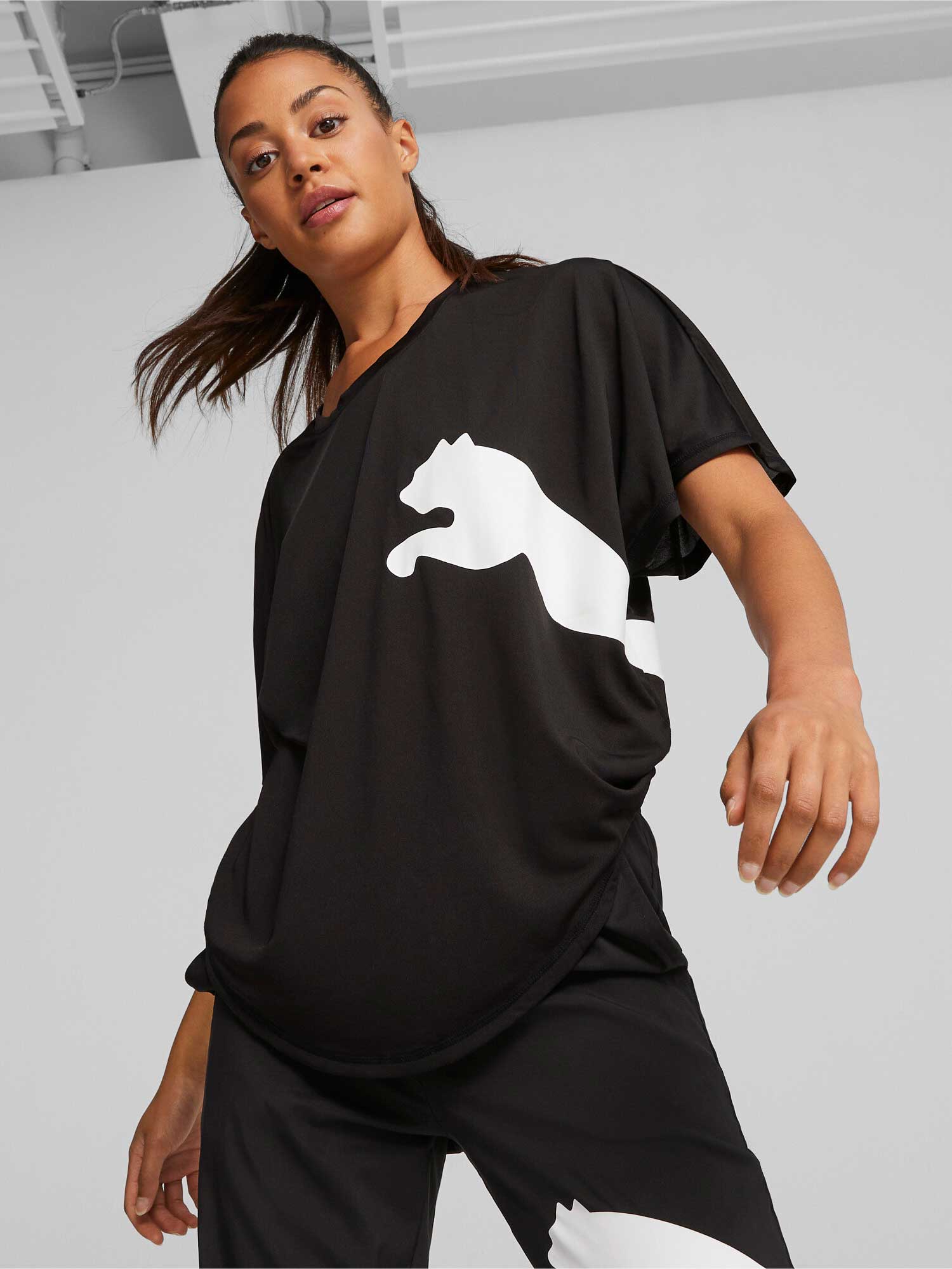 PUMA Тениска TRAIN ALL DAY BIG CAT TEE