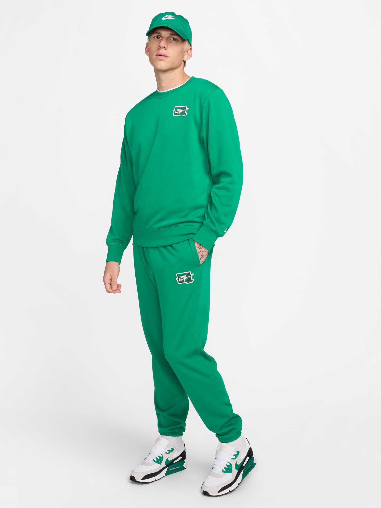 NIKE Спортно долнище M NK CLUB FT CUFF PANT BOLT