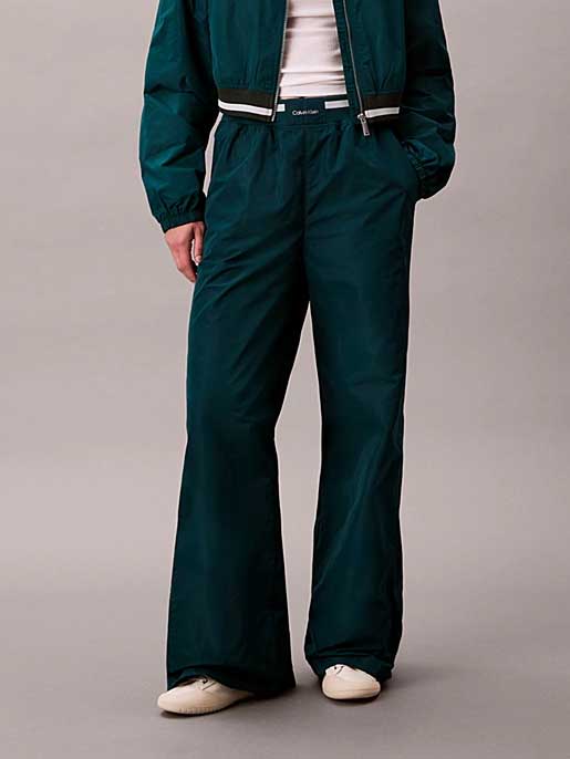 Calvin Klein Jeans Панталон TAFFETA LOGO WB TRACK PANT
