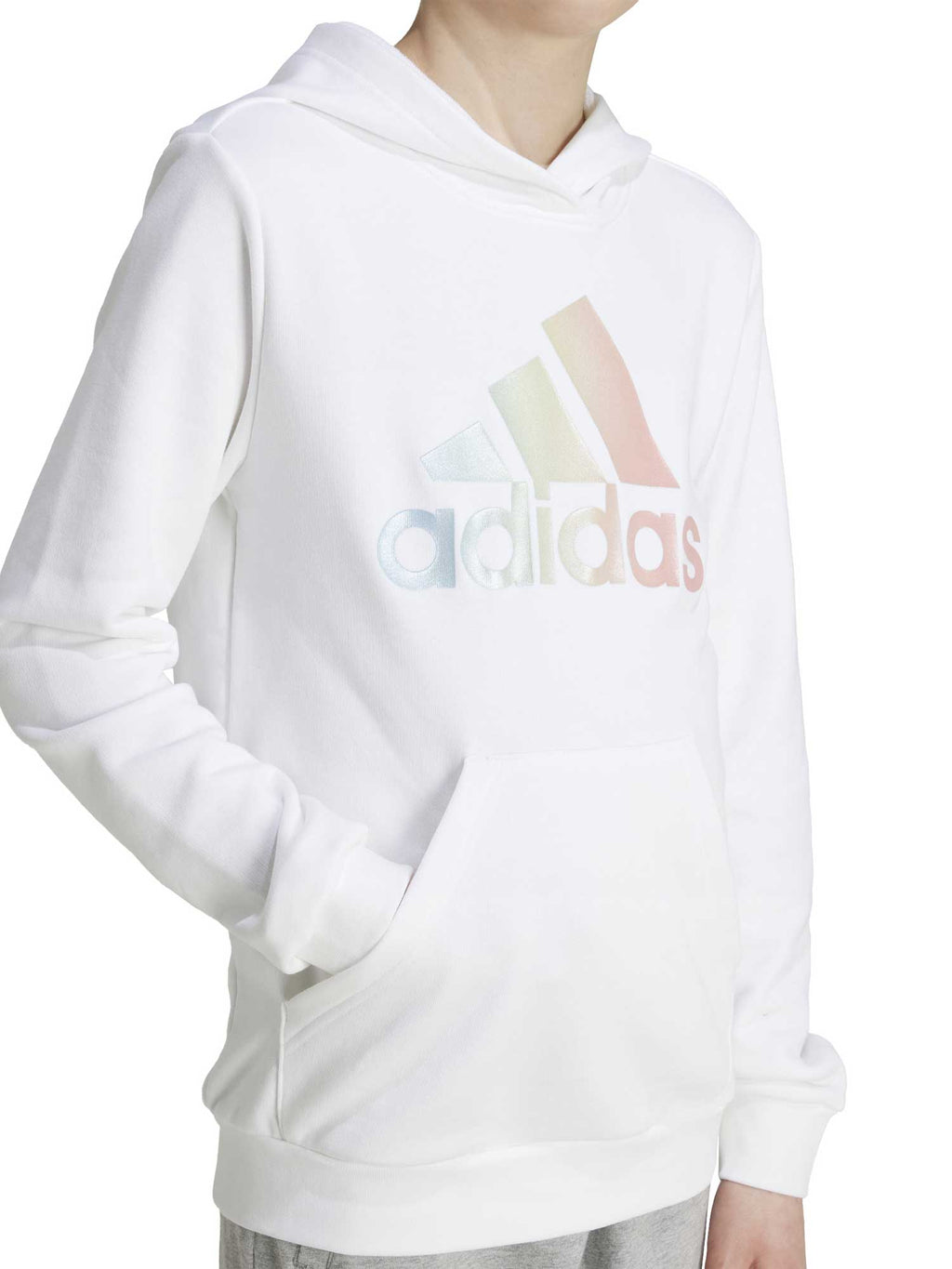 ADIDAS SPORTSWEAR Суитшърт Metallic Print Hoodie Kids
