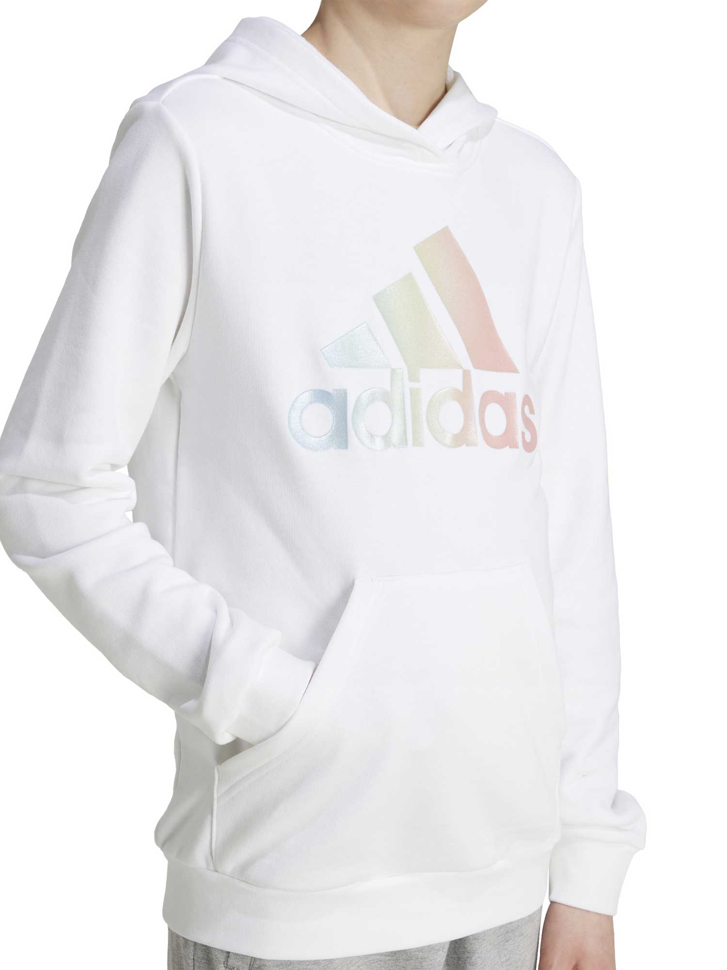 ADIDAS SPORTSWEAR Суитшърт Metallic Print Hoodie Kids
