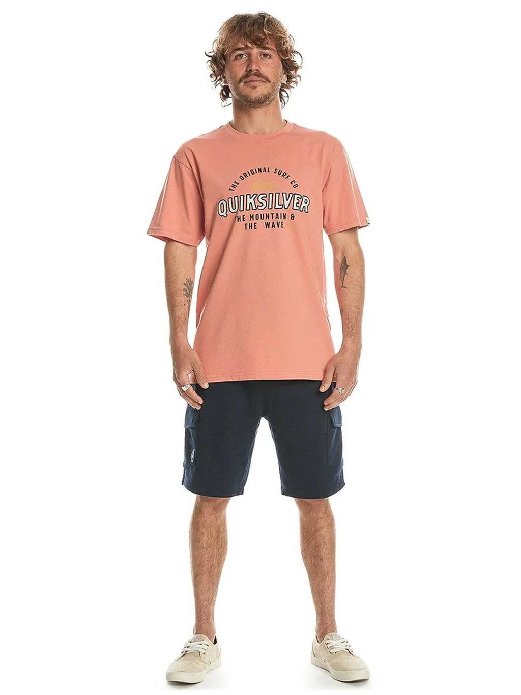 QUIKSILVER Тениска FLOATING AROUND SS