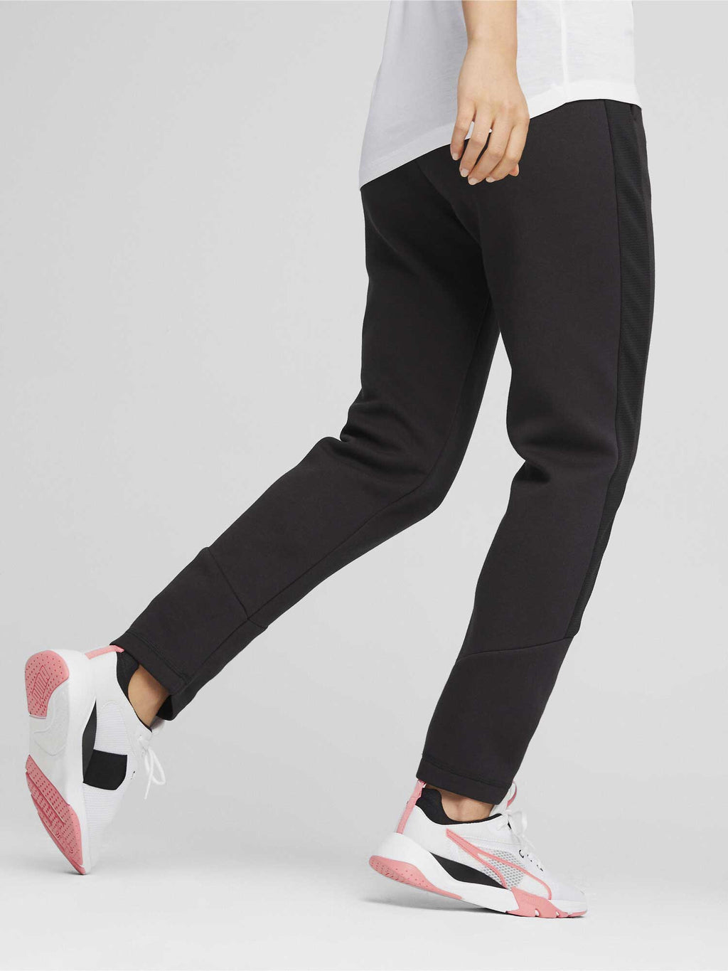 PUMA Спортно долнище EVOSTRIPE High-Waist Pants