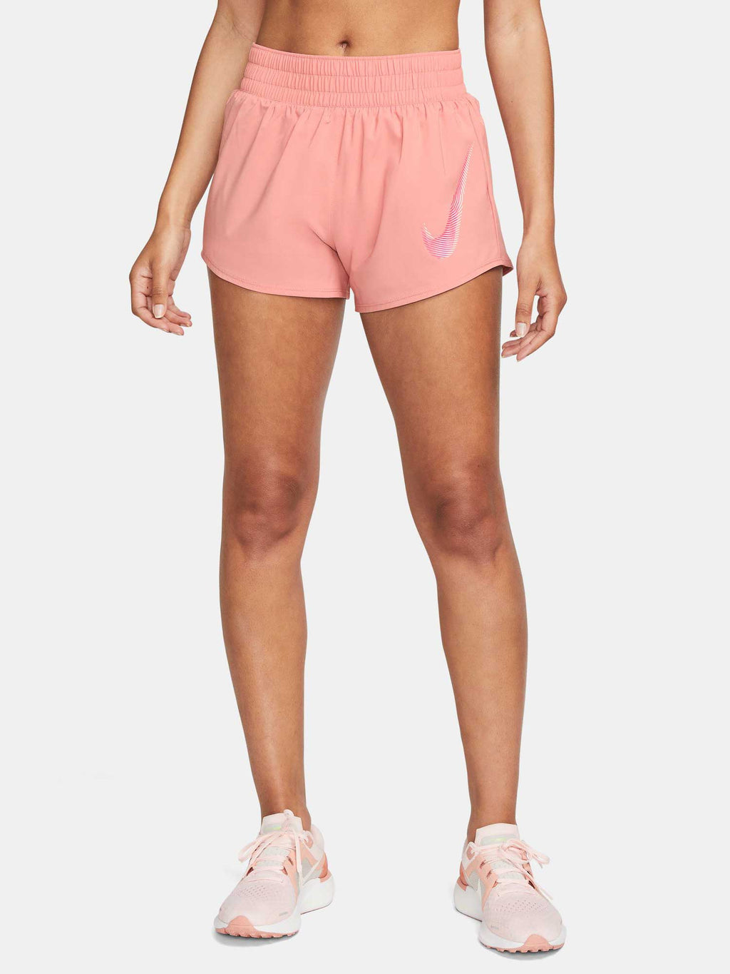 NIKE Къси панталони W NK ONE DF SWSH HBR SHORT